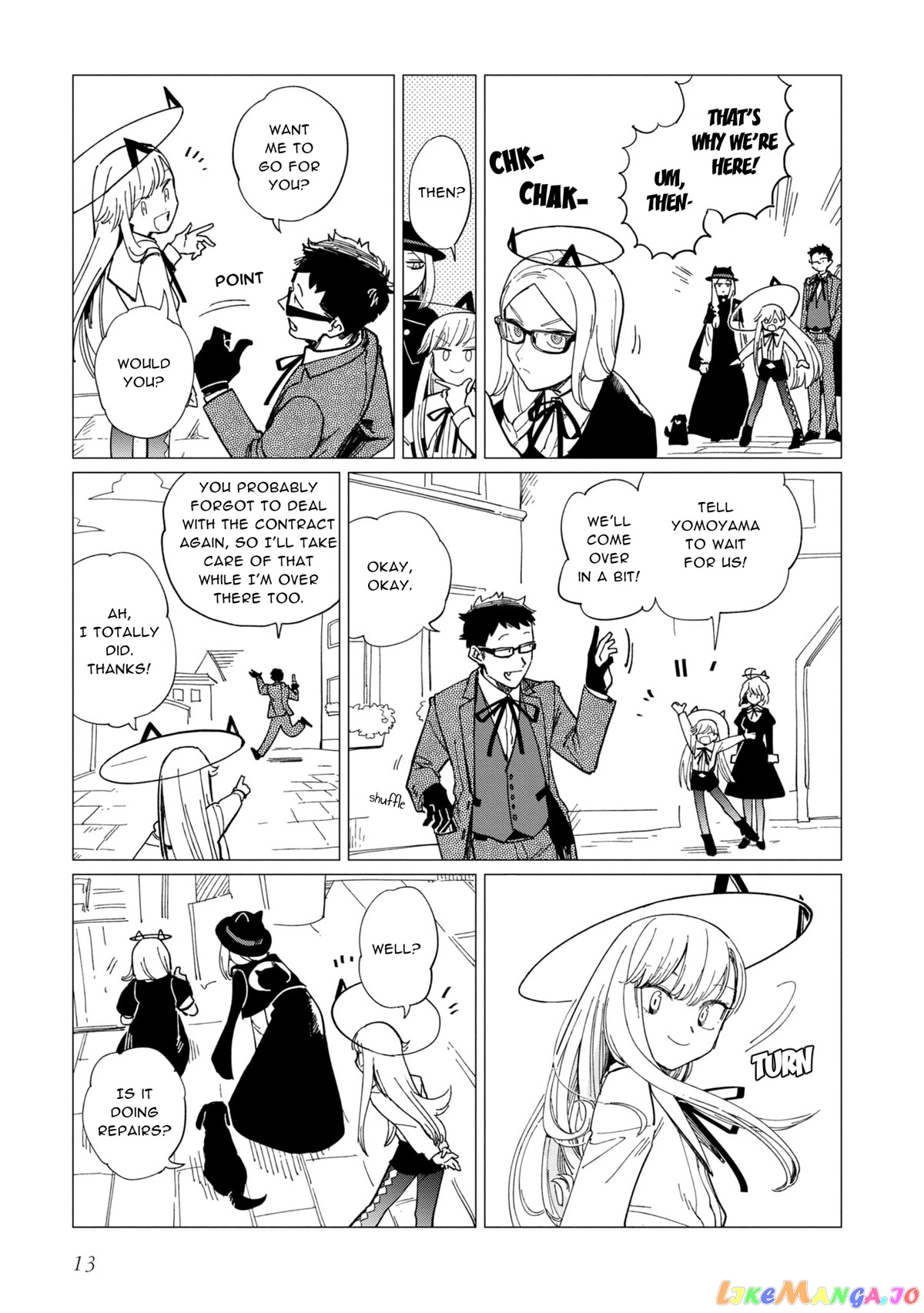 Shinozaki-kun no Mente Jijou chapter 17 - page 13