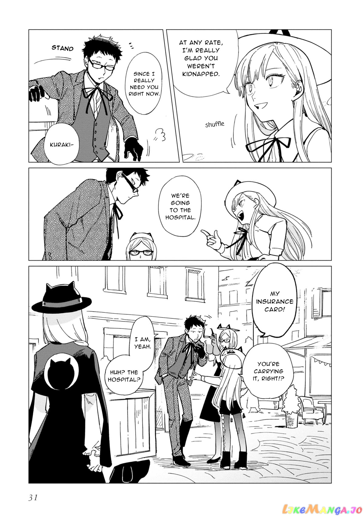 Shinozaki-kun no Mente Jijou chapter 17 - page 31