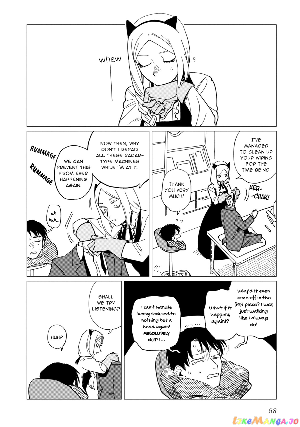 Shinozaki-kun no Mente Jijou chapter 18 - page 34