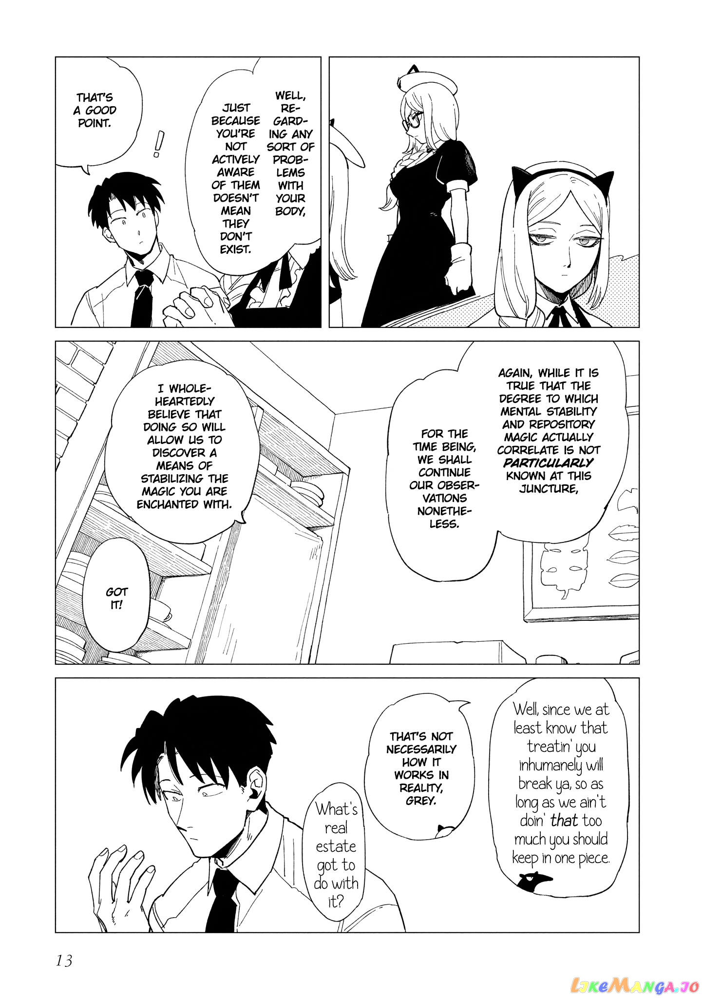 Shinozaki-kun no Mente Jijou chapter 26 - page 13