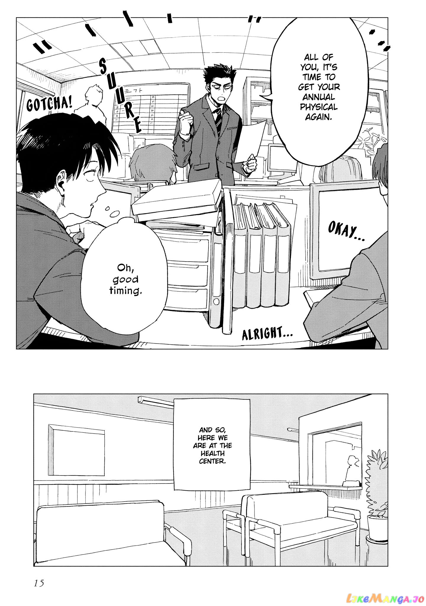 Shinozaki-kun no Mente Jijou chapter 26 - page 15