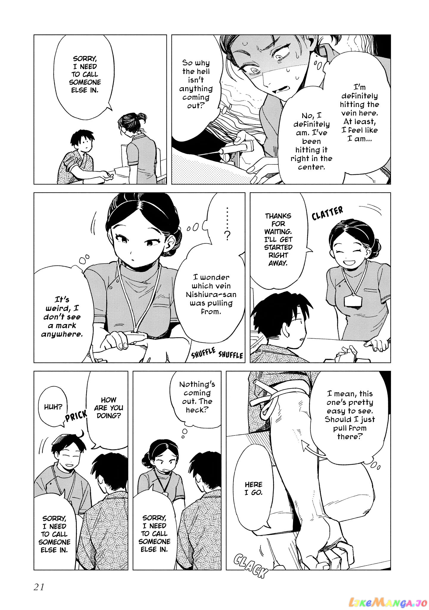 Shinozaki-kun no Mente Jijou chapter 26 - page 21