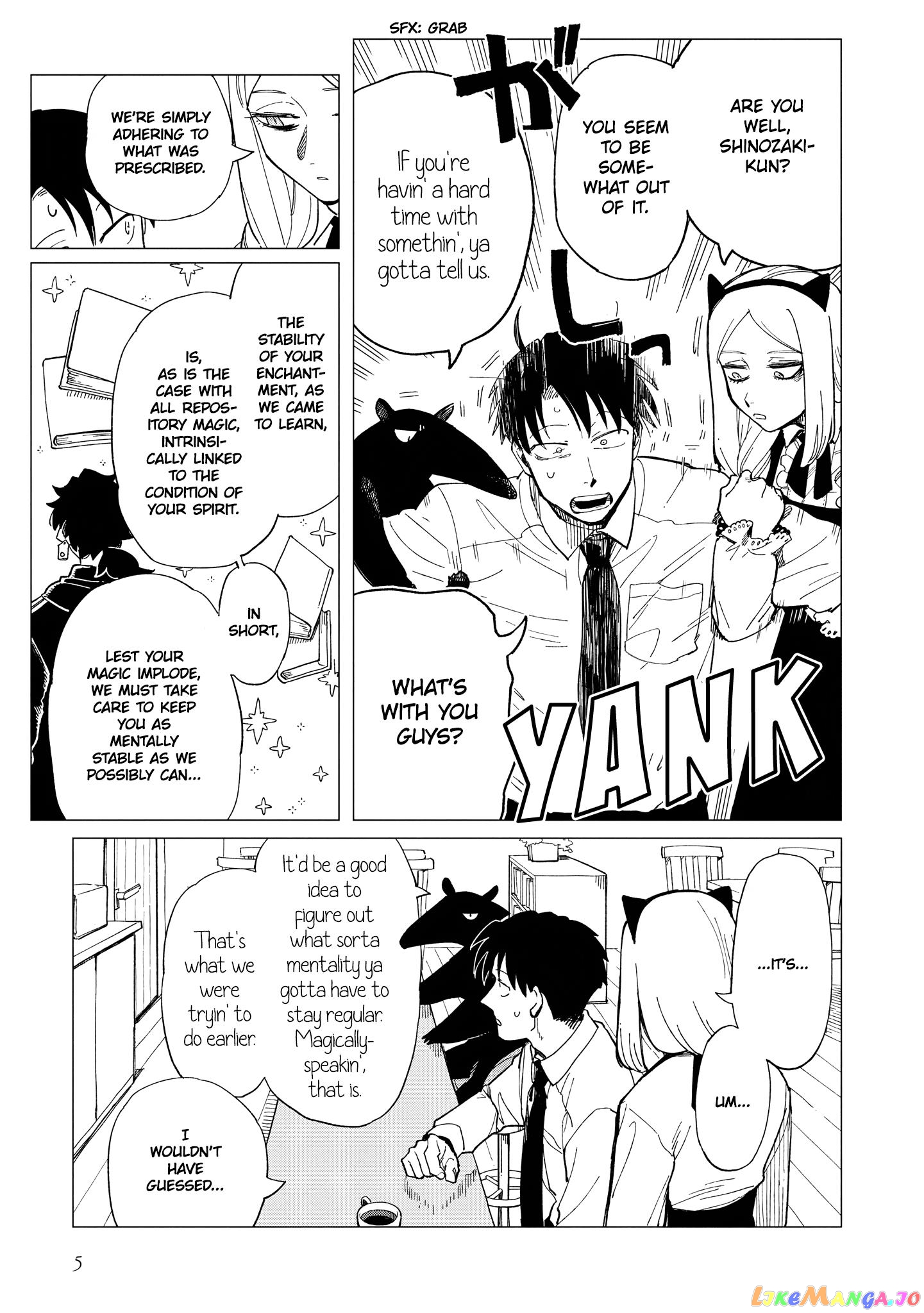 Shinozaki-kun no Mente Jijou chapter 26 - page 5