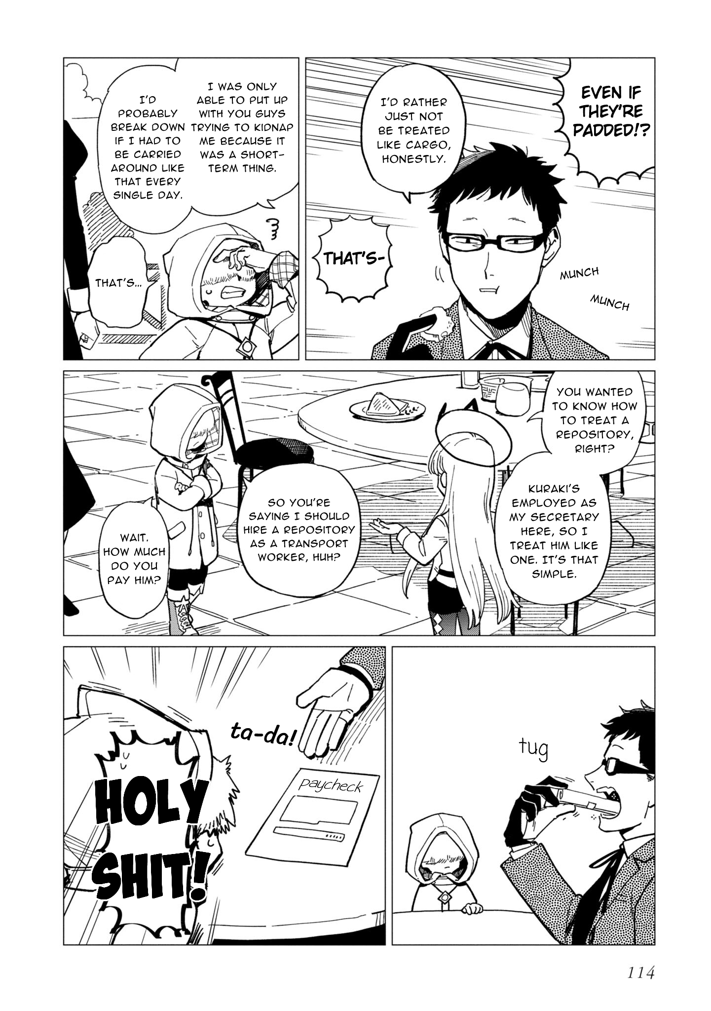 Shinozaki-kun no Mente Jijou chapter 20 - page 8