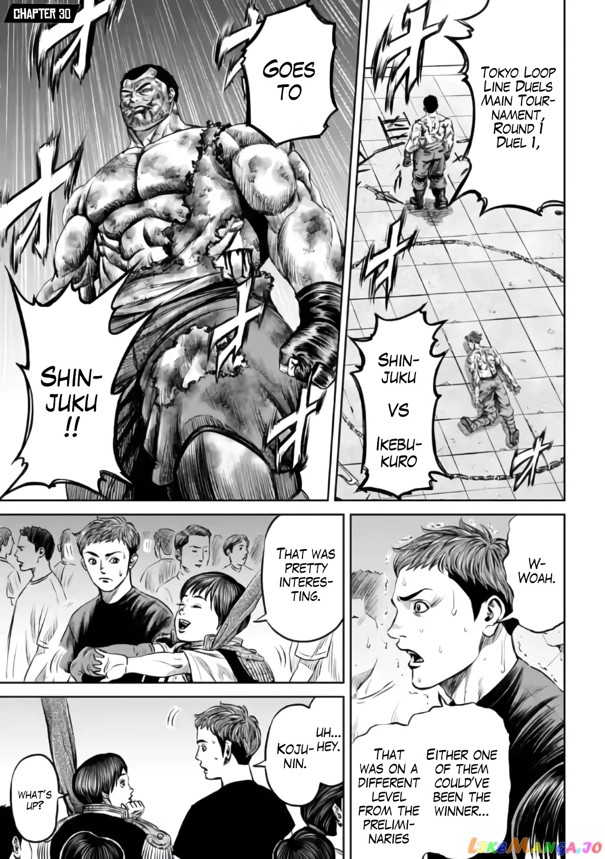 Tokyo Duel chapter 30 - page 1