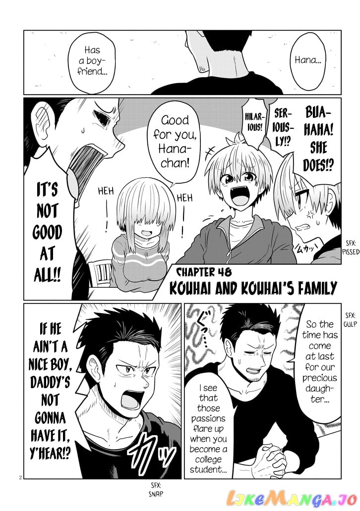 Uzaki-chan wa Asobitai! chapter 48 - page 2