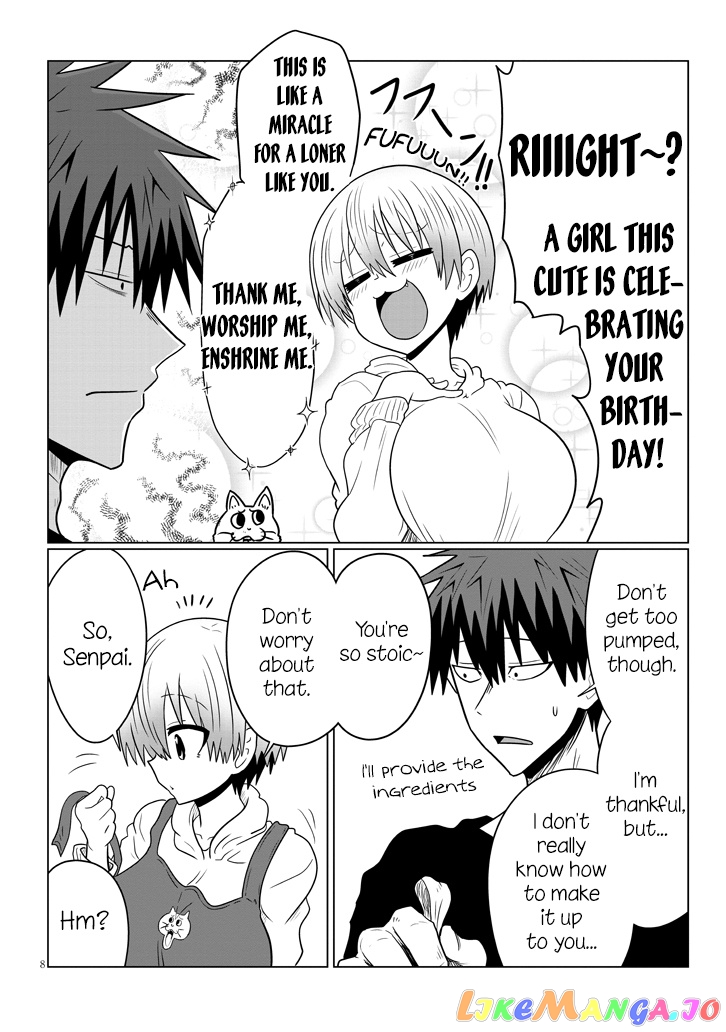 Uzaki-chan wa Asobitai! chapter 51 - page 8