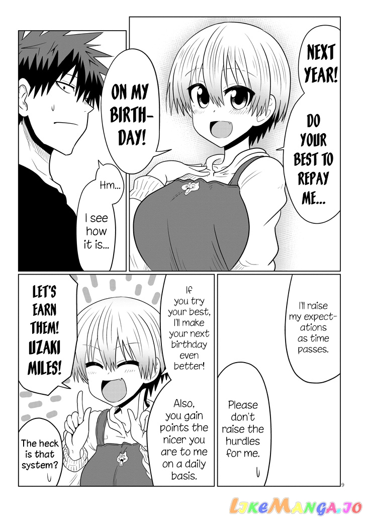 Uzaki-chan wa Asobitai! chapter 51 - page 9