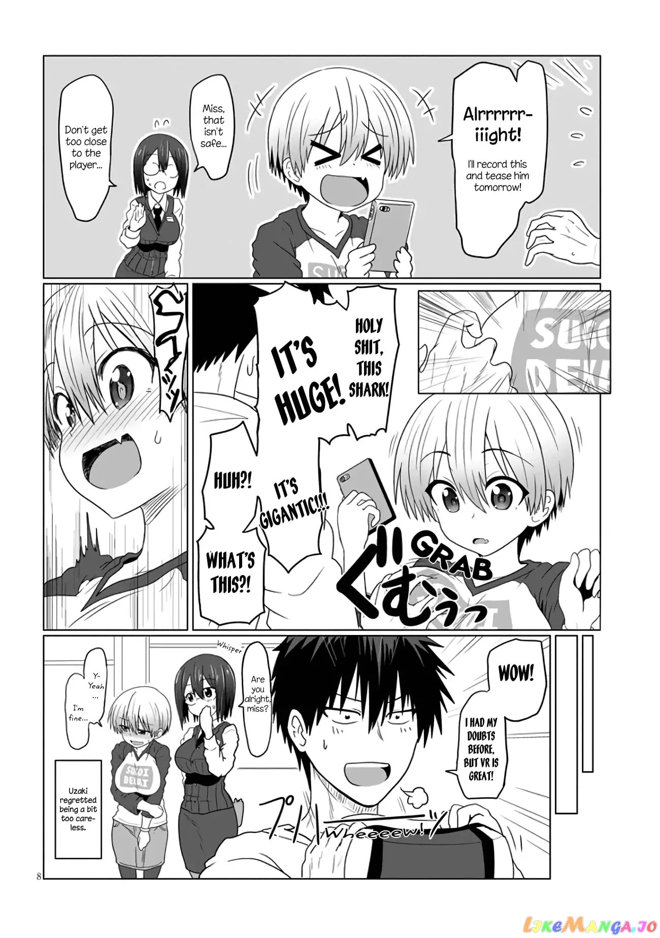 Uzaki-chan wa Asobitai! chapter 3.2 - page 4