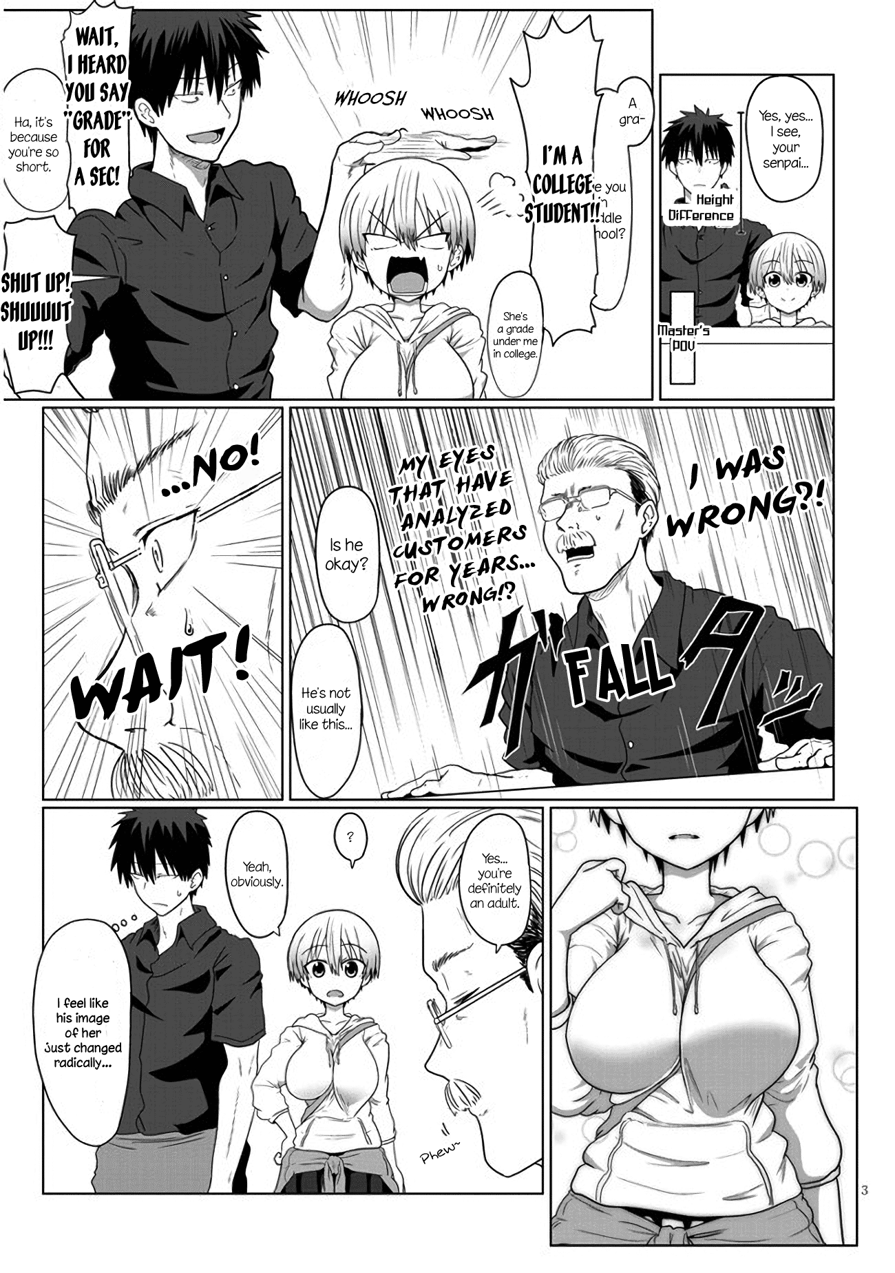 Uzaki-chan wa Asobitai! chapter 4 - page 3