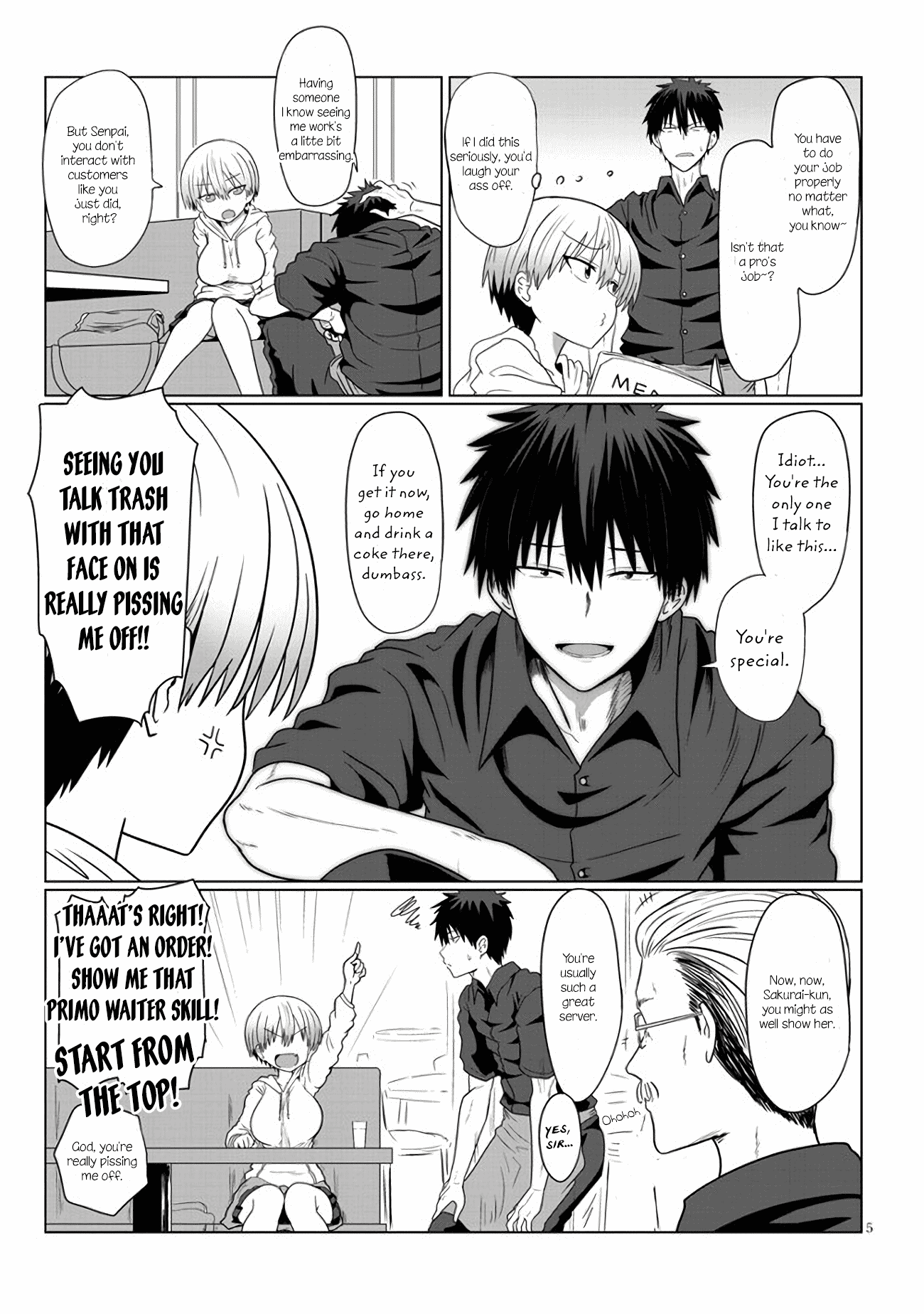 Uzaki-chan wa Asobitai! chapter 4 - page 5