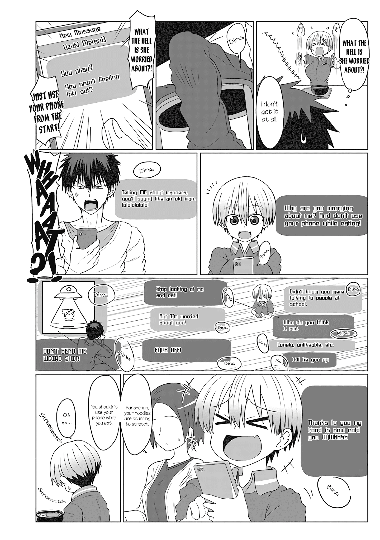 Uzaki-chan wa Asobitai! chapter 5.1 - page 4