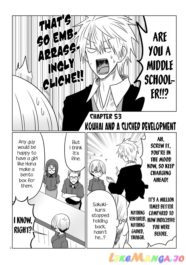 Uzaki-chan wa Asobitai! chapter 53 - page 2