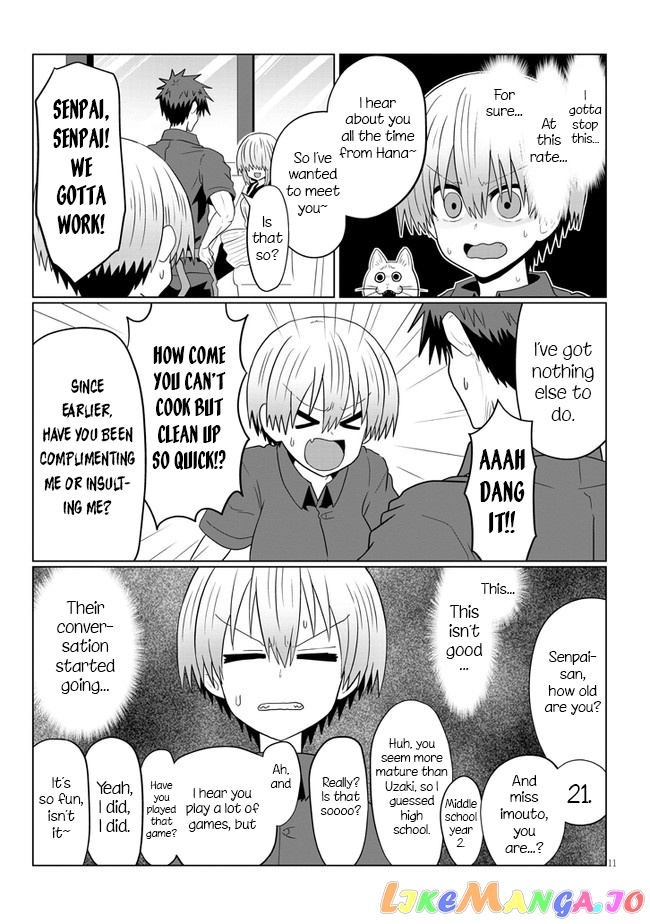 Uzaki-chan wa Asobitai! chapter 54 - page 11