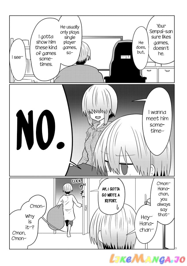 Uzaki-chan wa Asobitai! chapter 54 - page 3