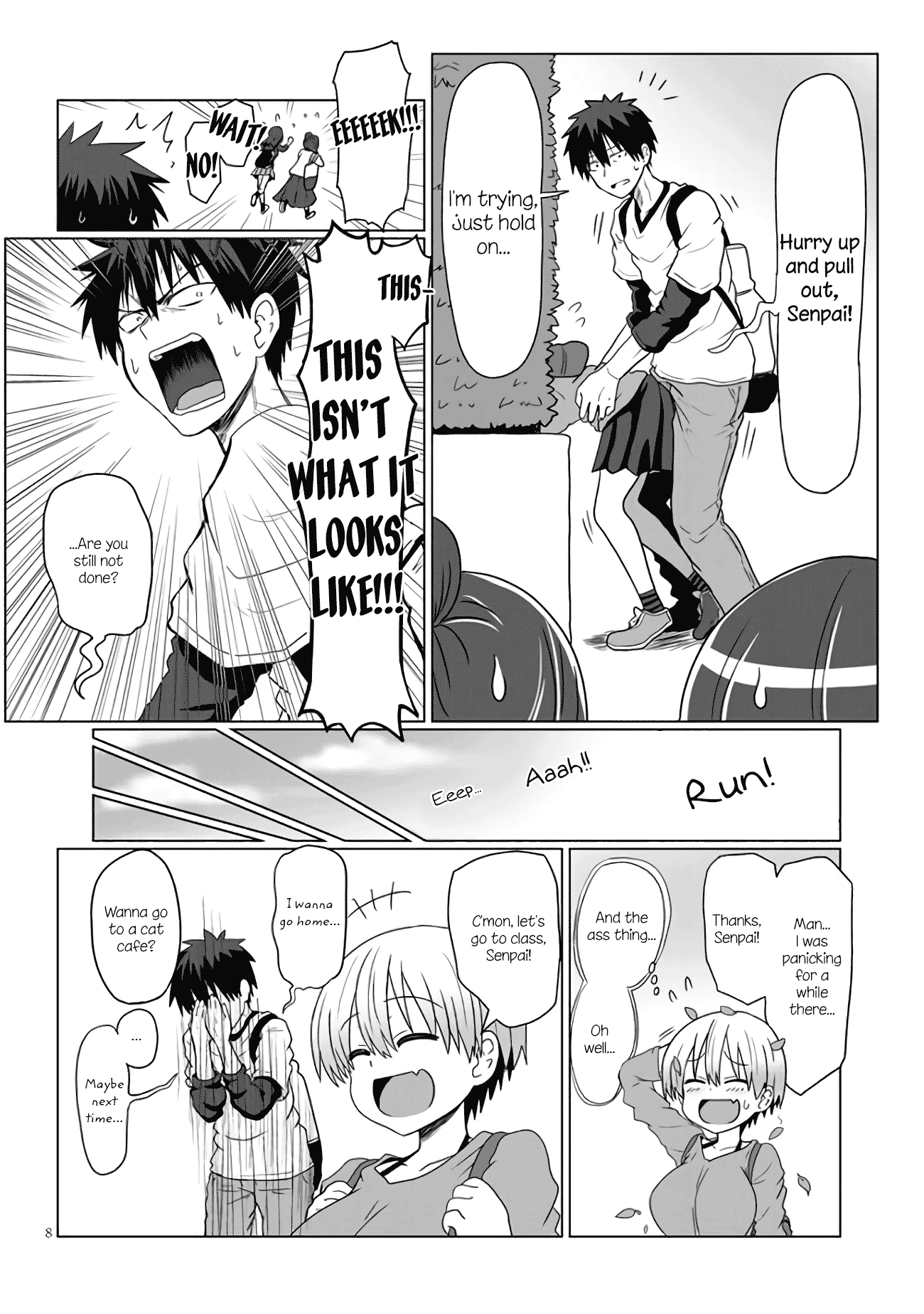 Uzaki-chan wa Asobitai! chapter 6 - page 8