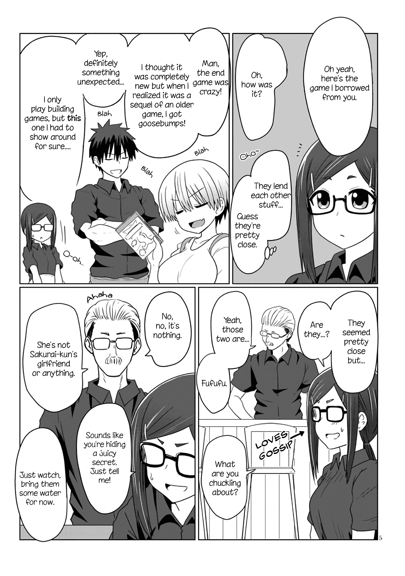 Uzaki-chan wa Asobitai! chapter 7 - page 5