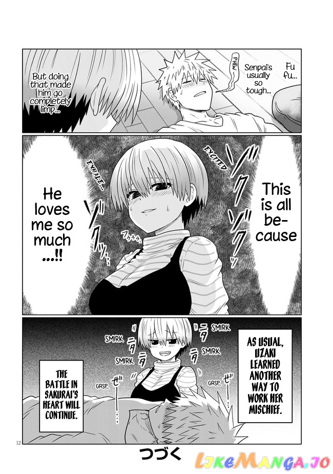 Uzaki-chan wa Asobitai! chapter 87 - page 12