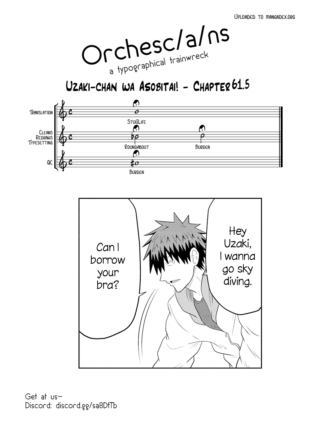 Uzaki-chan wa Asobitai! chapter 61.5 - page 20