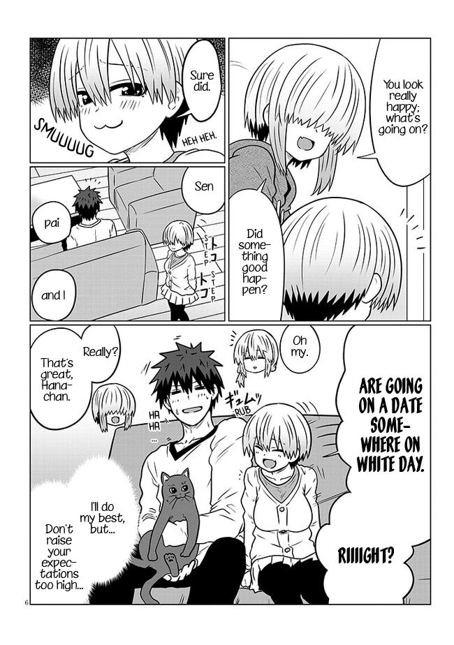 Uzaki-chan wa Asobitai! chapter 91.1 - page 6