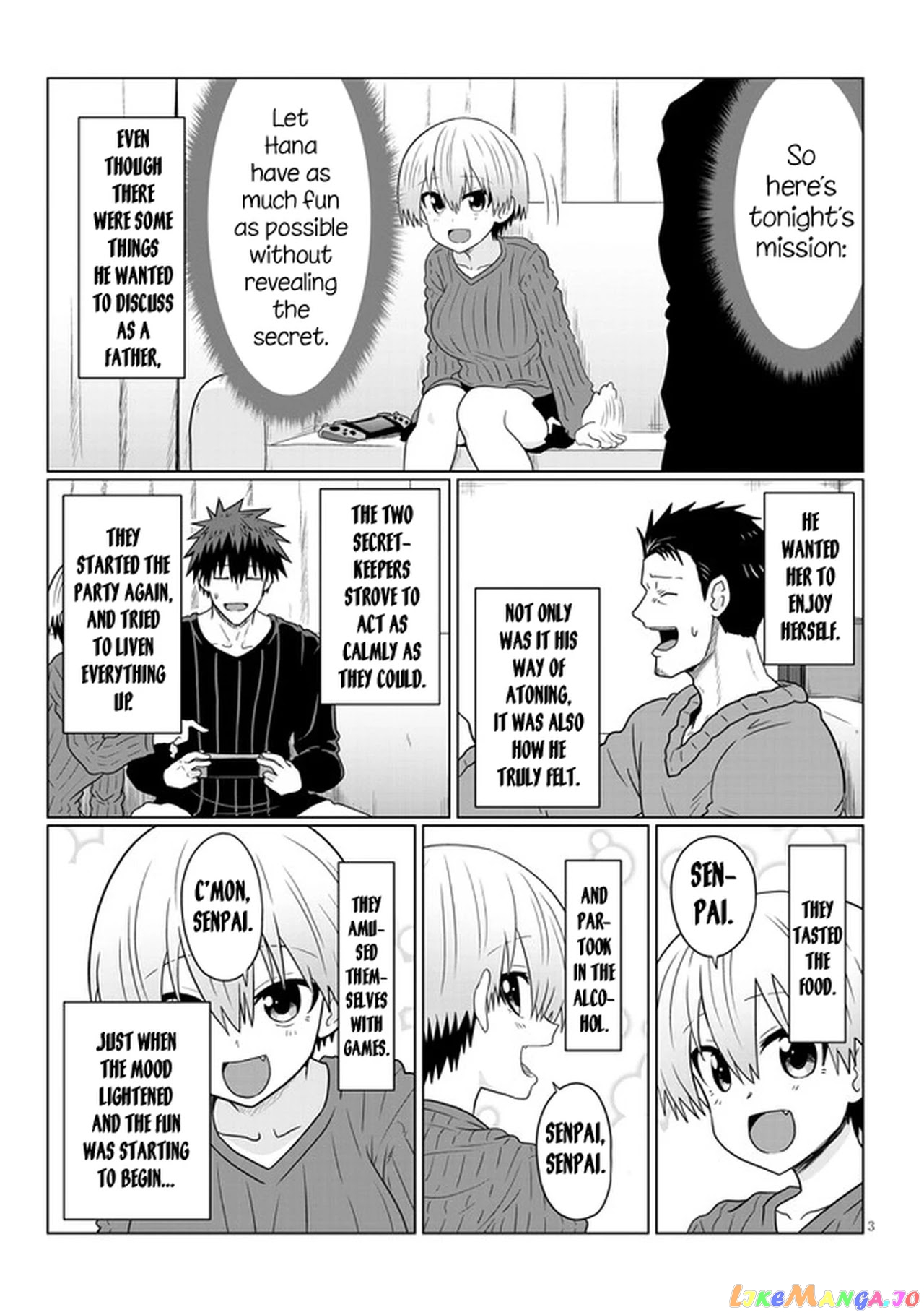 Uzaki-chan wa Asobitai! chapter 66 - page 3