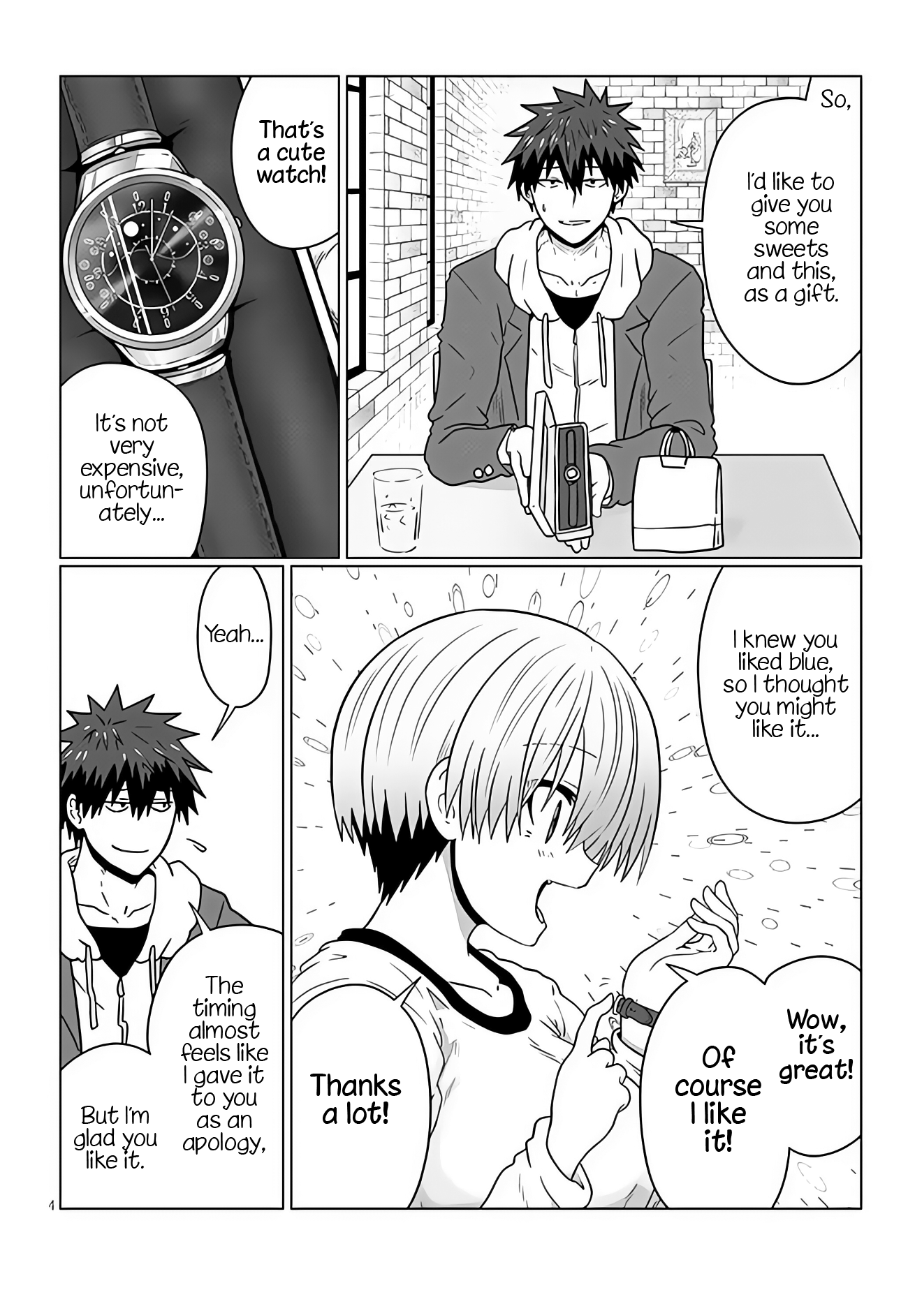 Uzaki-chan wa Asobitai! chapter 93 - page 4