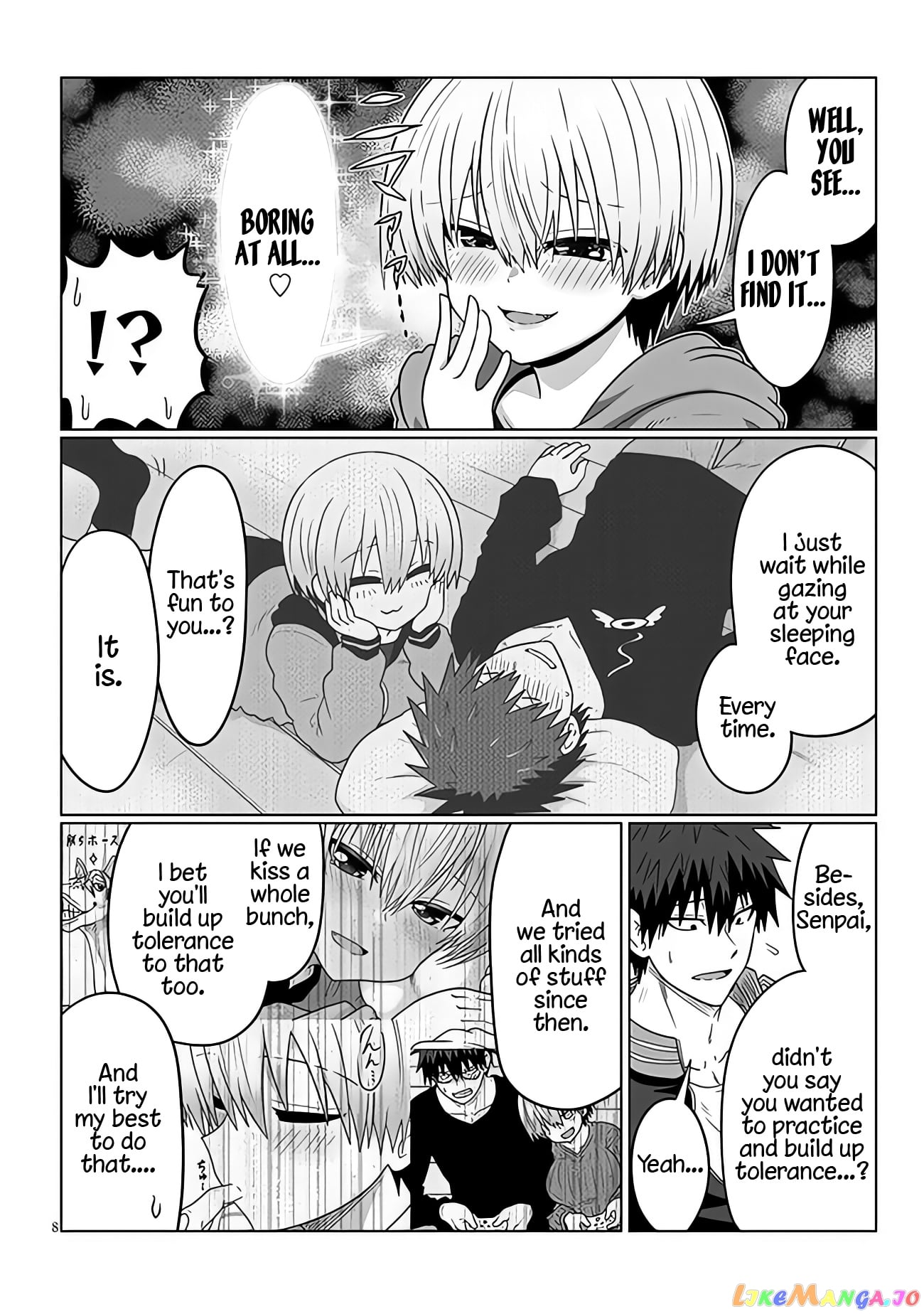 Uzaki-chan wa Asobitai! chapter 94 - page 8