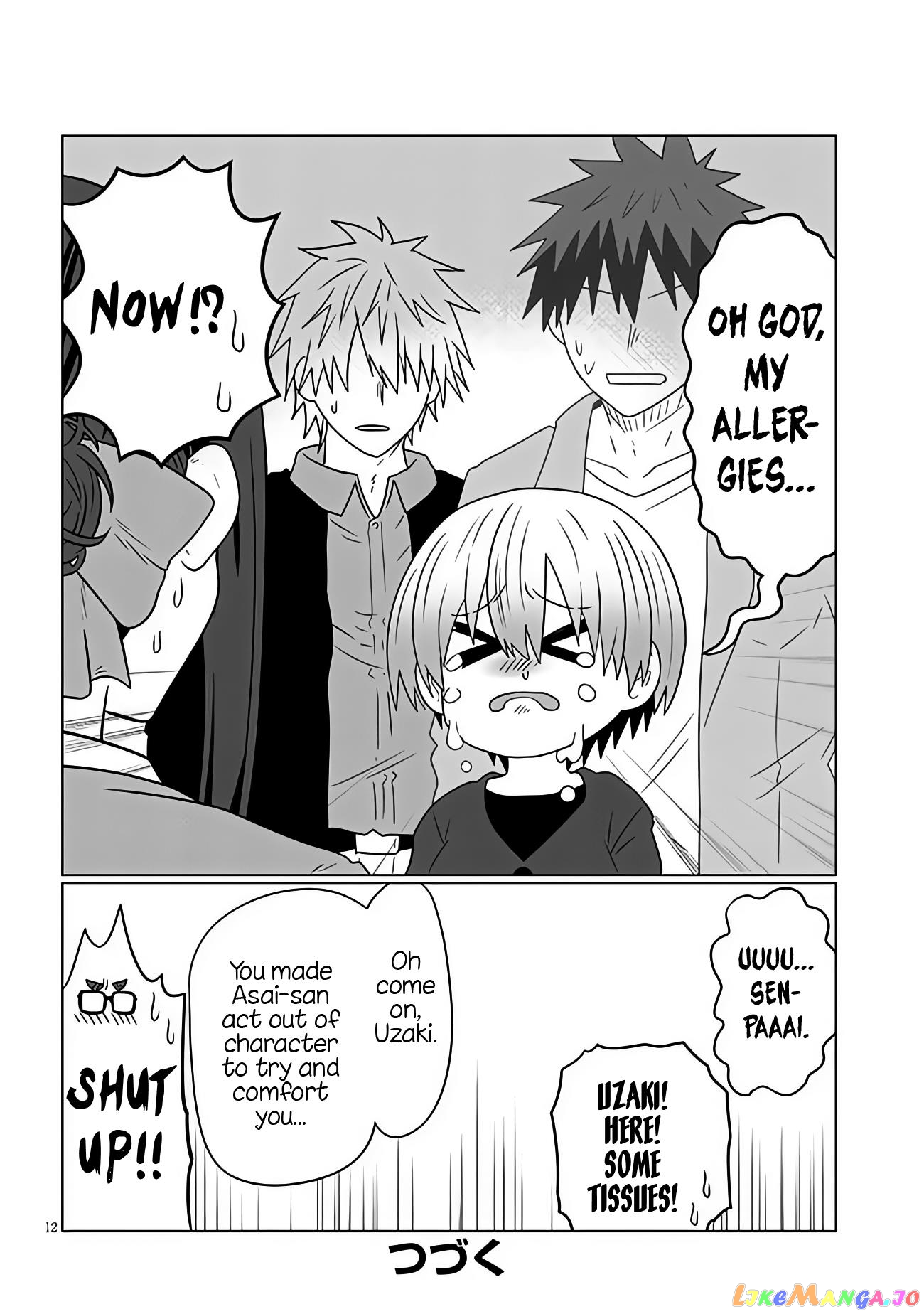 Uzaki-chan wa Asobitai! chapter 95 - page 12