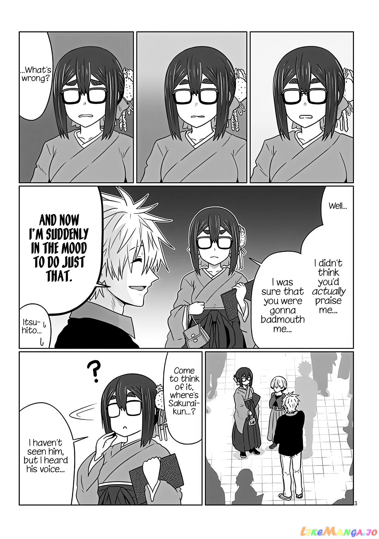 Uzaki-chan wa Asobitai! chapter 95 - page 3