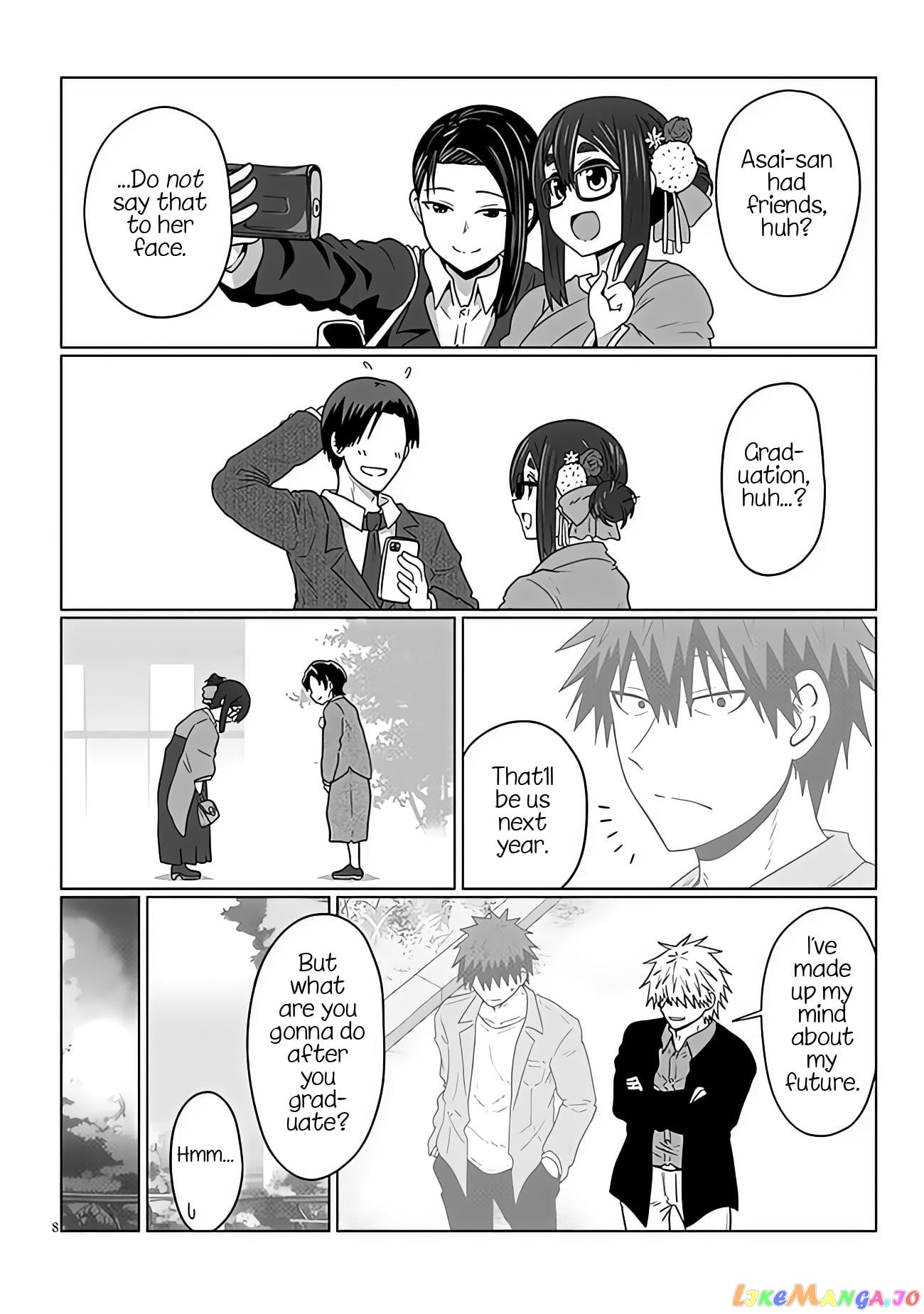 Uzaki-chan wa Asobitai! chapter 95 - page 8