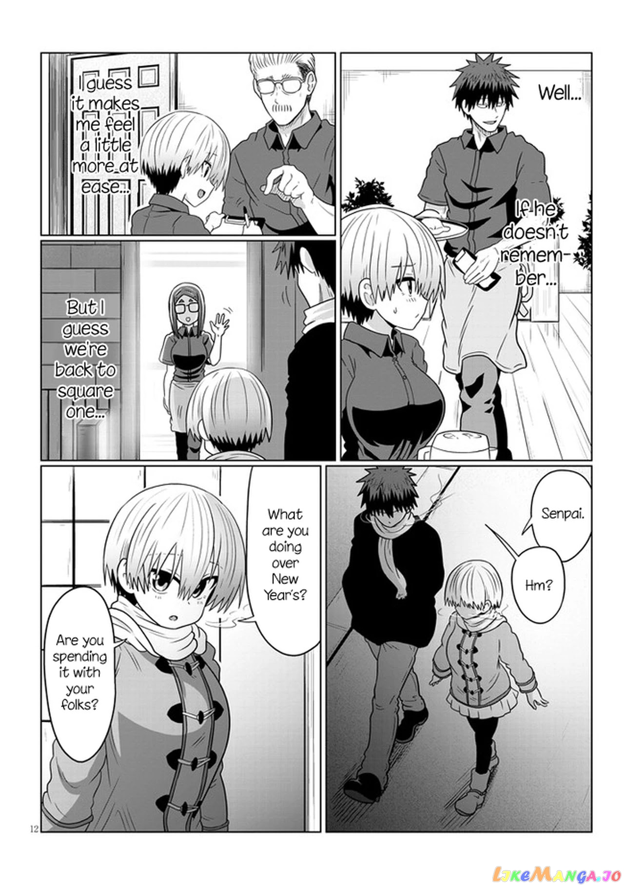Uzaki-chan wa Asobitai! chapter 68 - page 12