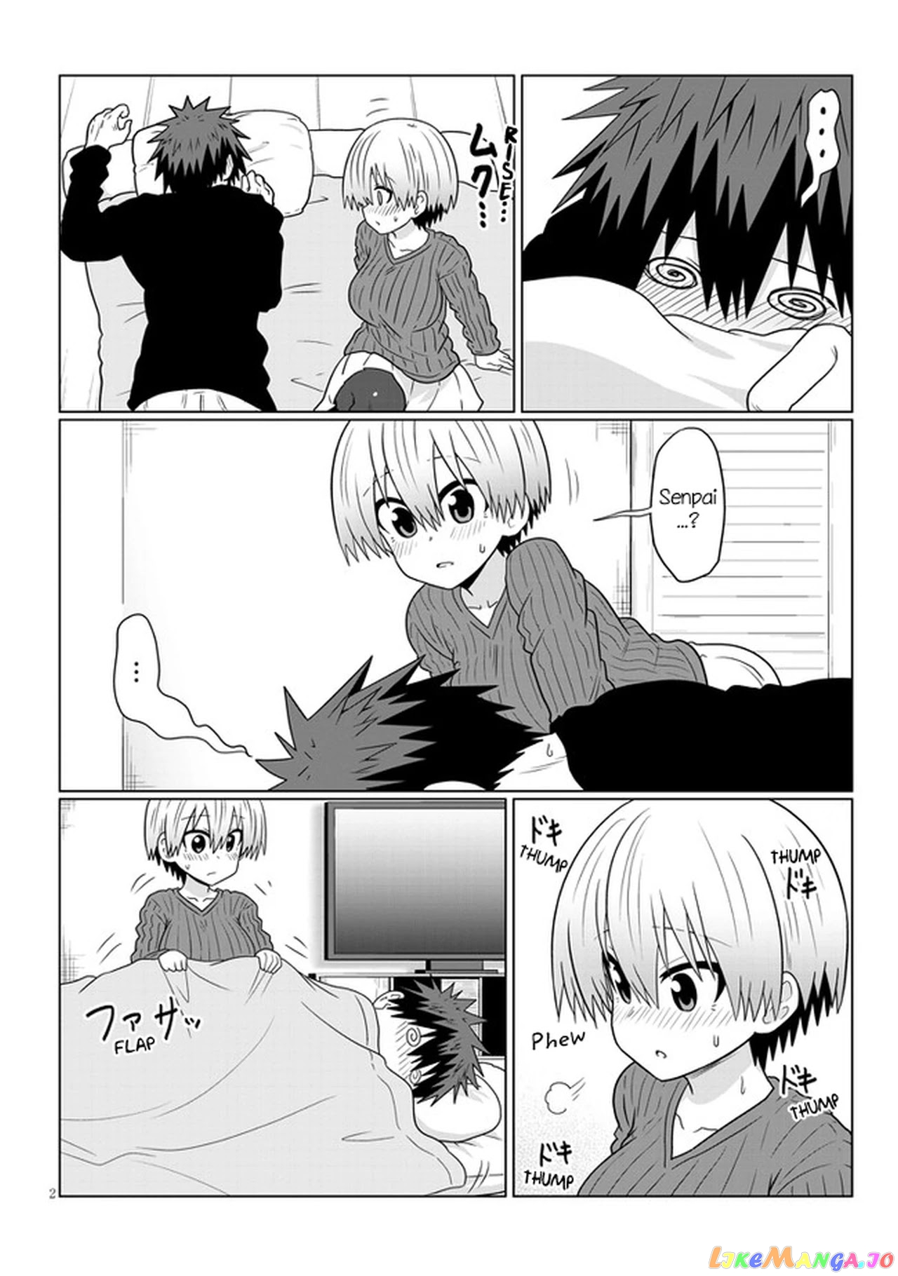 Uzaki-chan wa Asobitai! chapter 68 - page 2