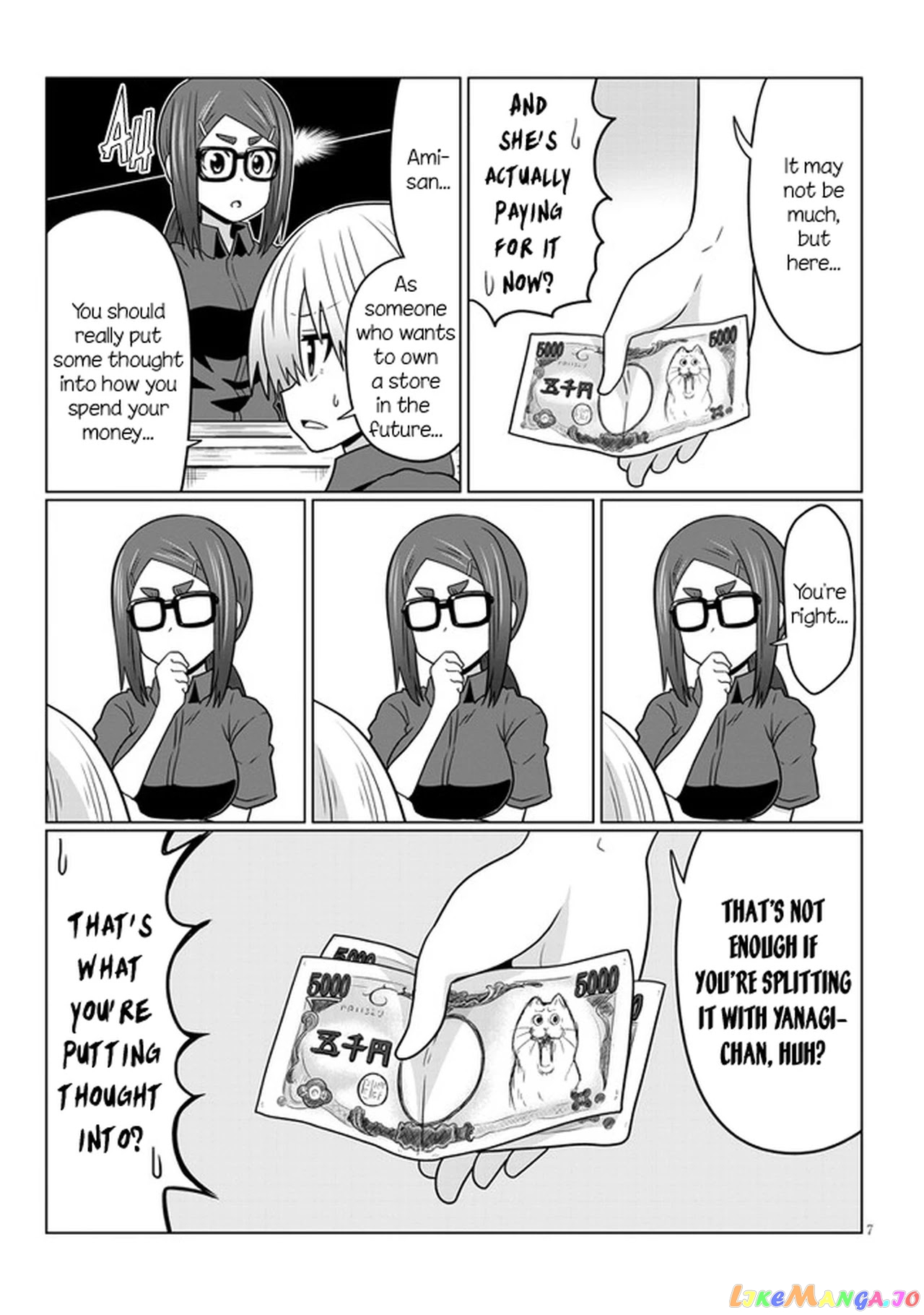 Uzaki-chan wa Asobitai! chapter 68 - page 7