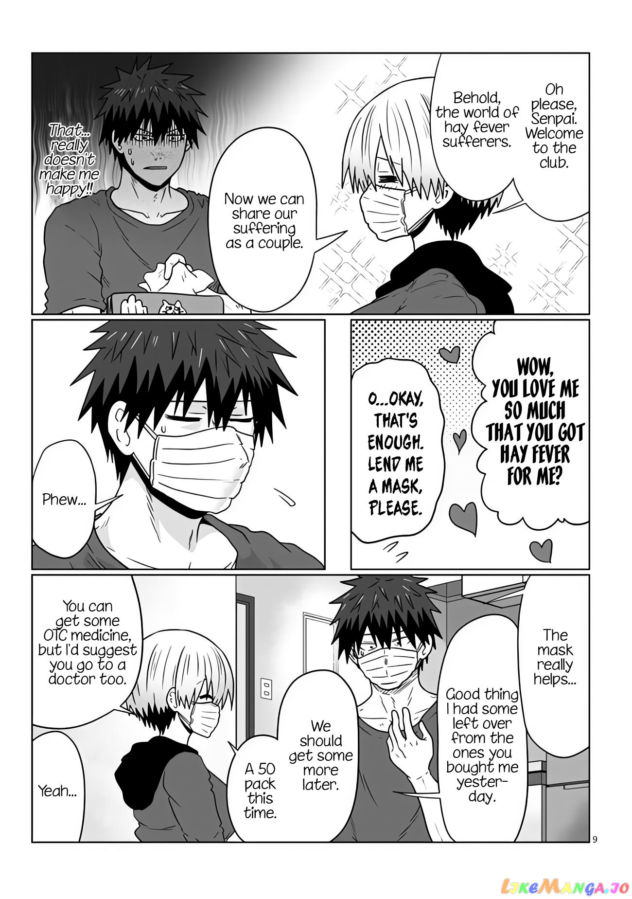 Uzaki-chan wa Asobitai! chapter 96 - page 9