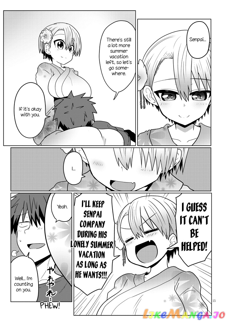 Uzaki-chan wa Asobitai! chapter 23 - page 15