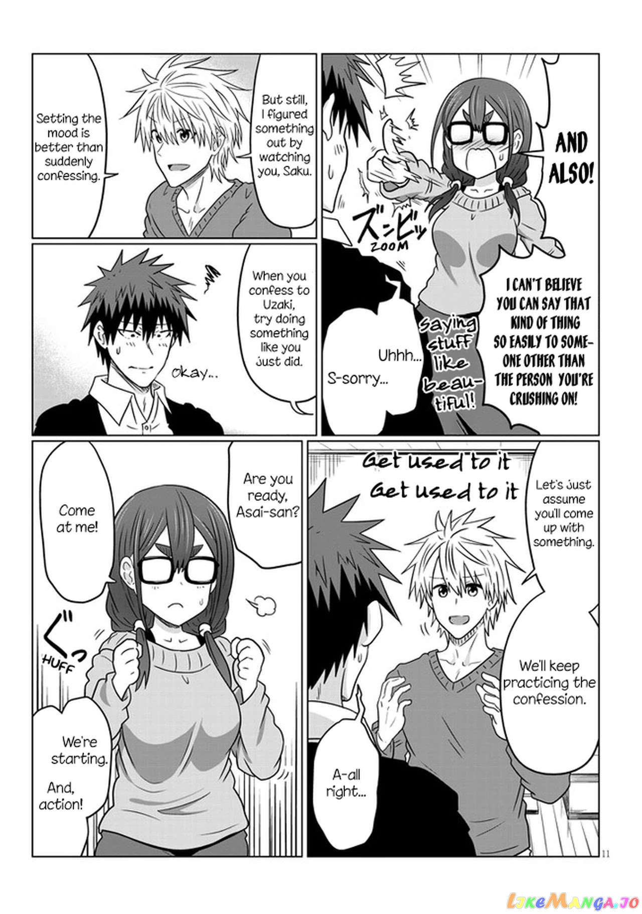 Uzaki-chan wa Asobitai! chapter 70 - page 11