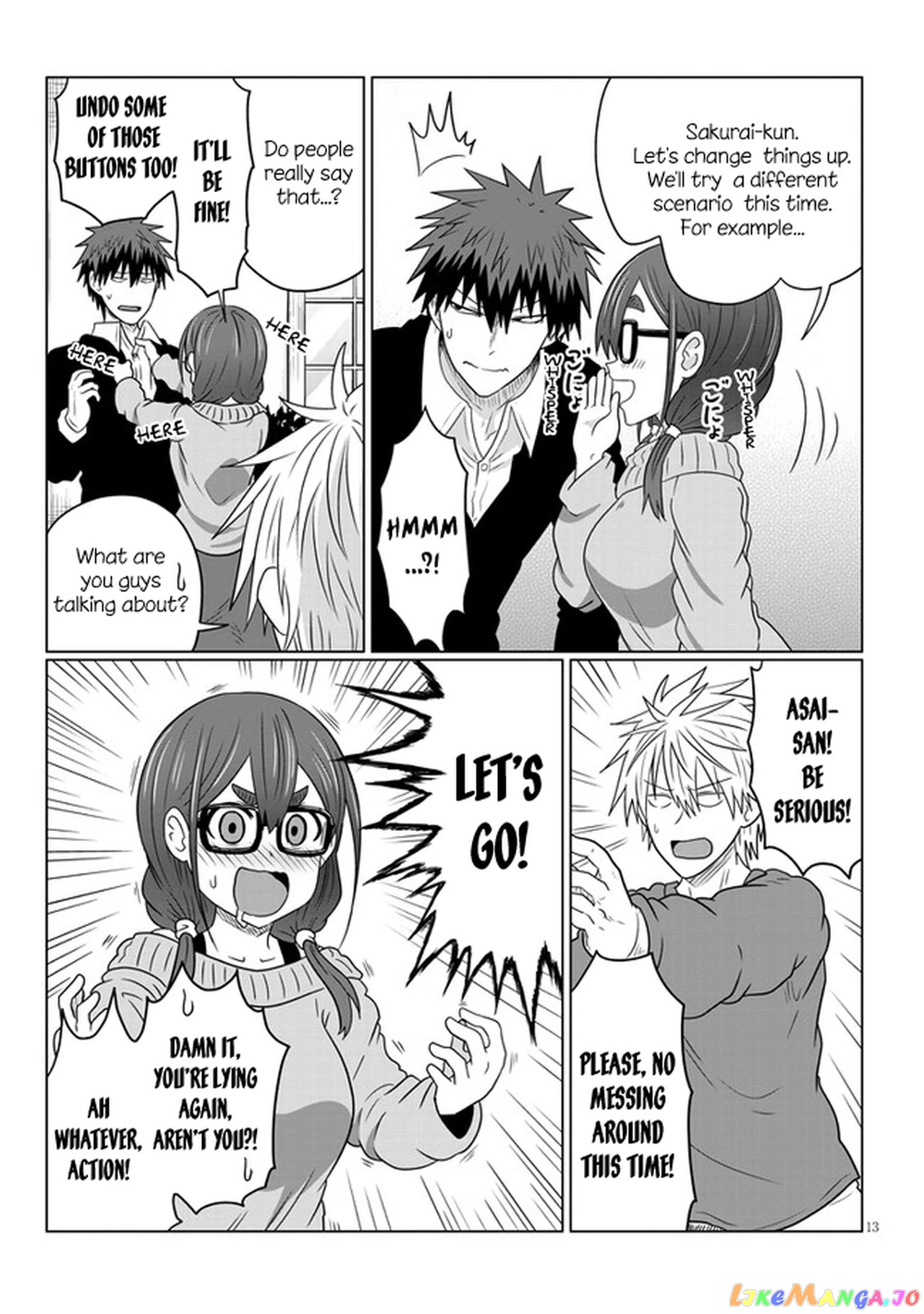 Uzaki-chan wa Asobitai! chapter 70 - page 13