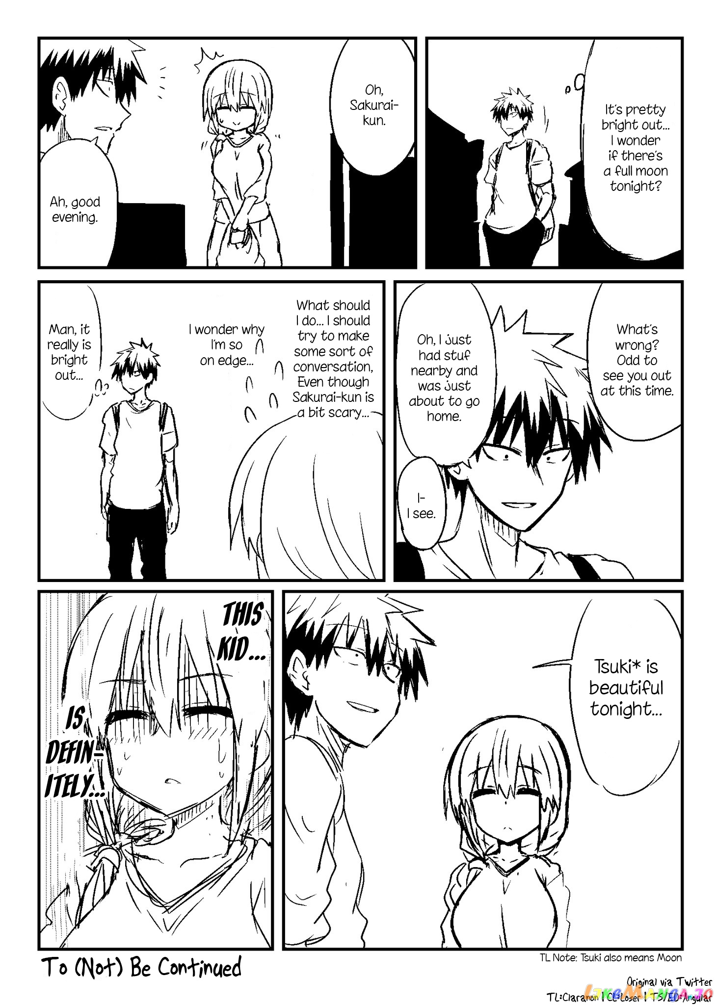 Uzaki-chan wa Asobitai! chapter 24.1 - page 1