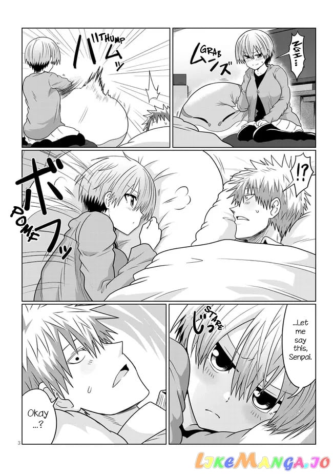 Uzaki-chan wa Asobitai! chapter 74.2 - page 3
