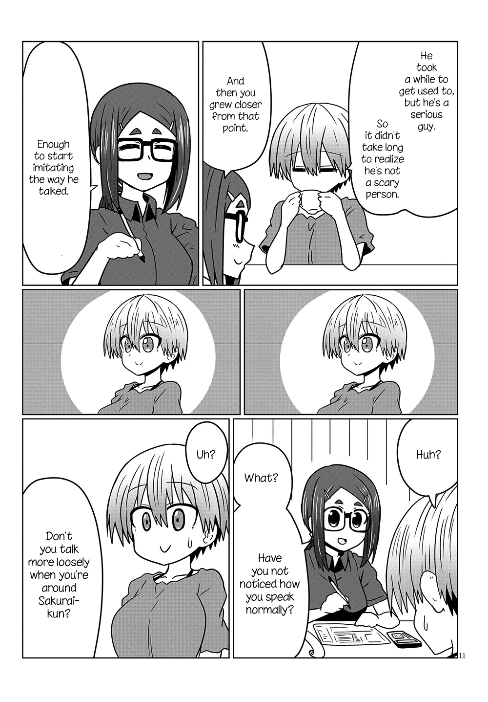 Uzaki-chan wa Asobitai! chapter 30 - page 11