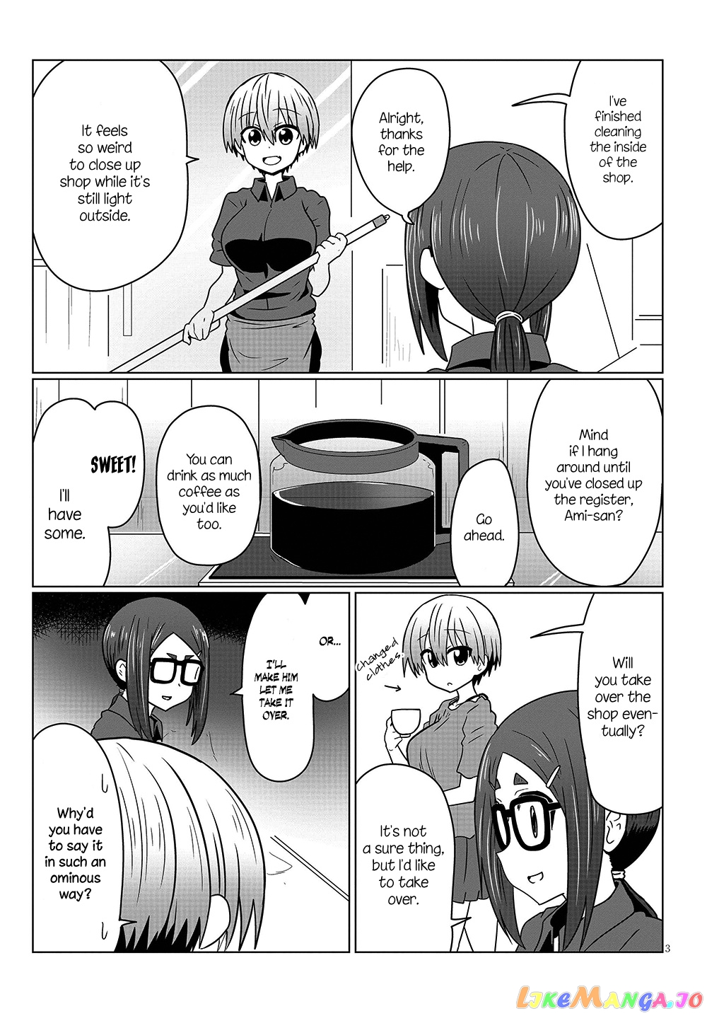 Uzaki-chan wa Asobitai! chapter 30 - page 3