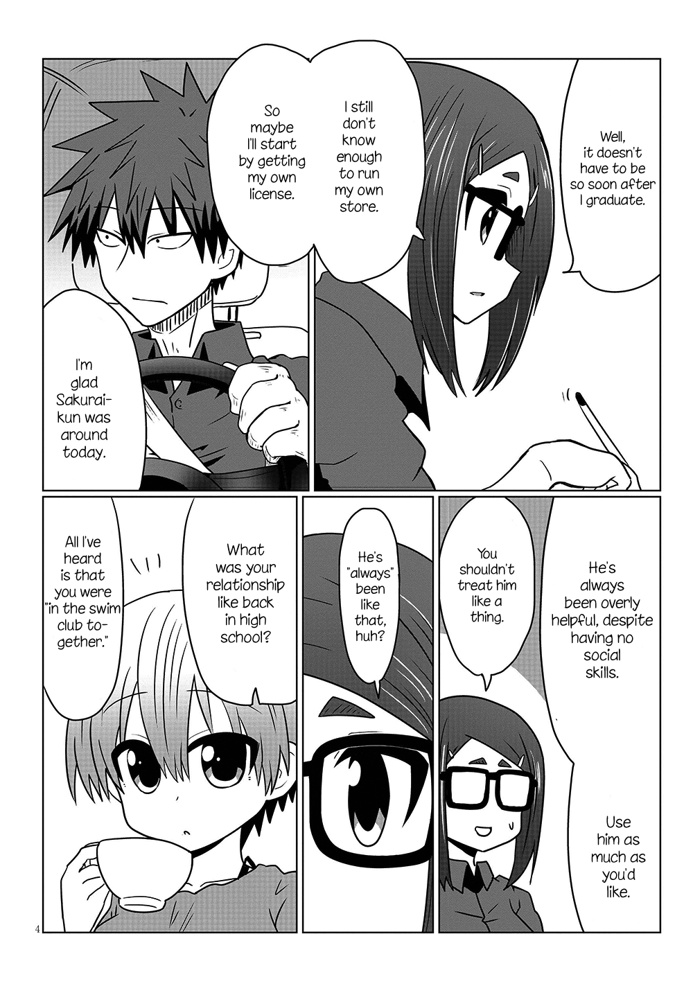 Uzaki-chan wa Asobitai! chapter 30 - page 4