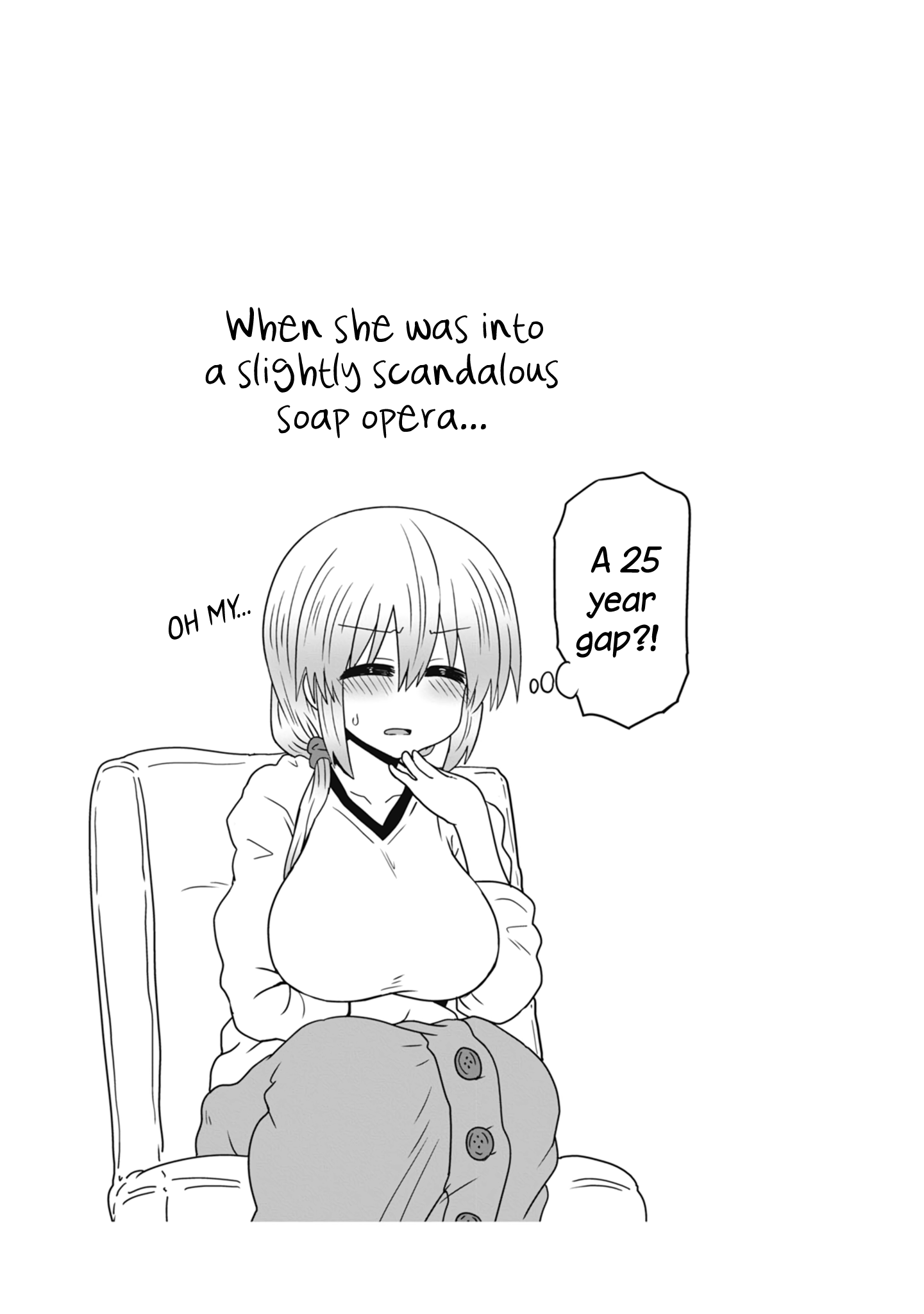 Uzaki-chan wa Asobitai! chapter 33.5 - page 1