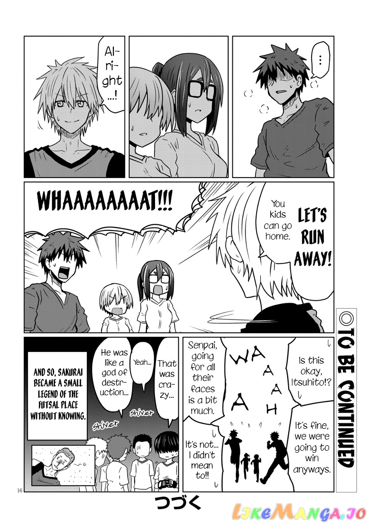 Uzaki-chan wa Asobitai! chapter 36 - page 16