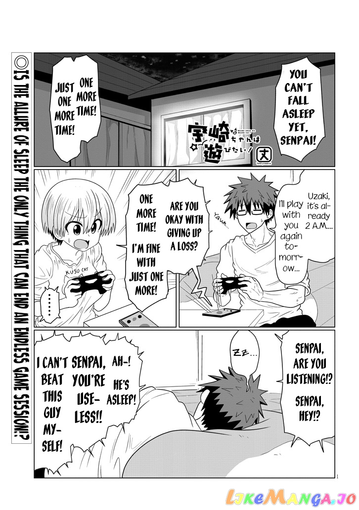 Uzaki-chan wa Asobitai! chapter 38 - page 1