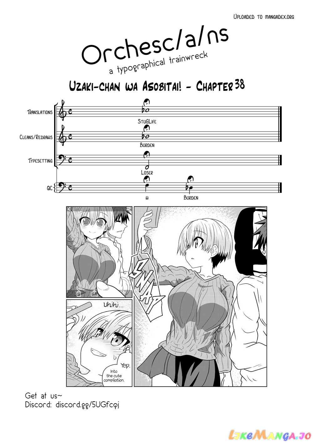 Uzaki-chan wa Asobitai! chapter 38 - page 13