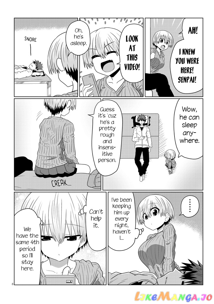 Uzaki-chan wa Asobitai! chapter 38 - page 8