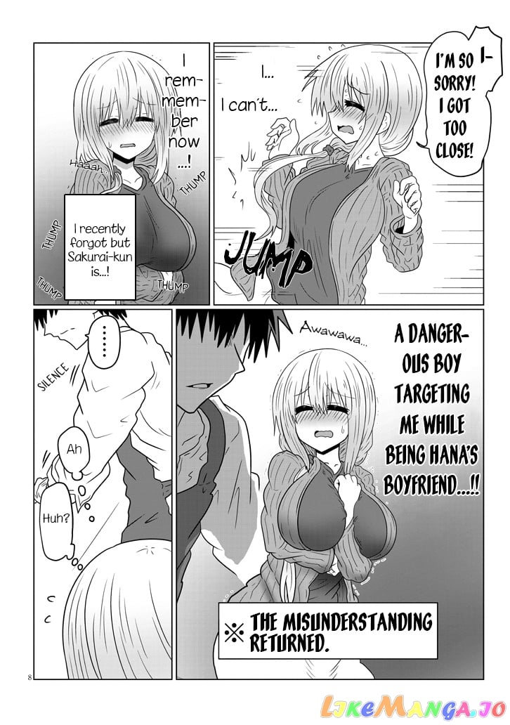 Uzaki-chan wa Asobitai! chapter 39 - page 8