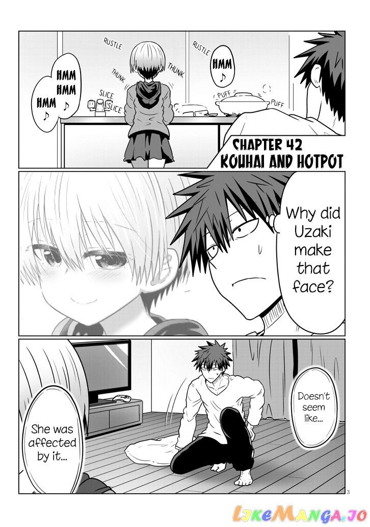 Uzaki-chan wa Asobitai! chapter 42 - page 3