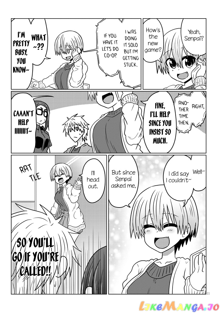 Uzaki-chan wa Asobitai! chapter 43 - page 11